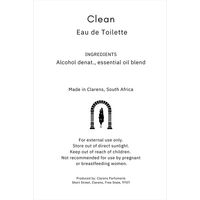 Clarens Parfumerie Clean for Her Eau de Toilette 